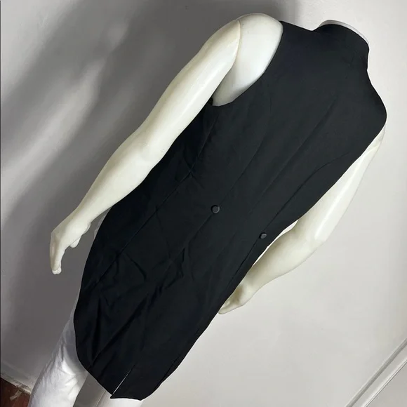 After Six Black Vest With Tails - Picture 7 of 10